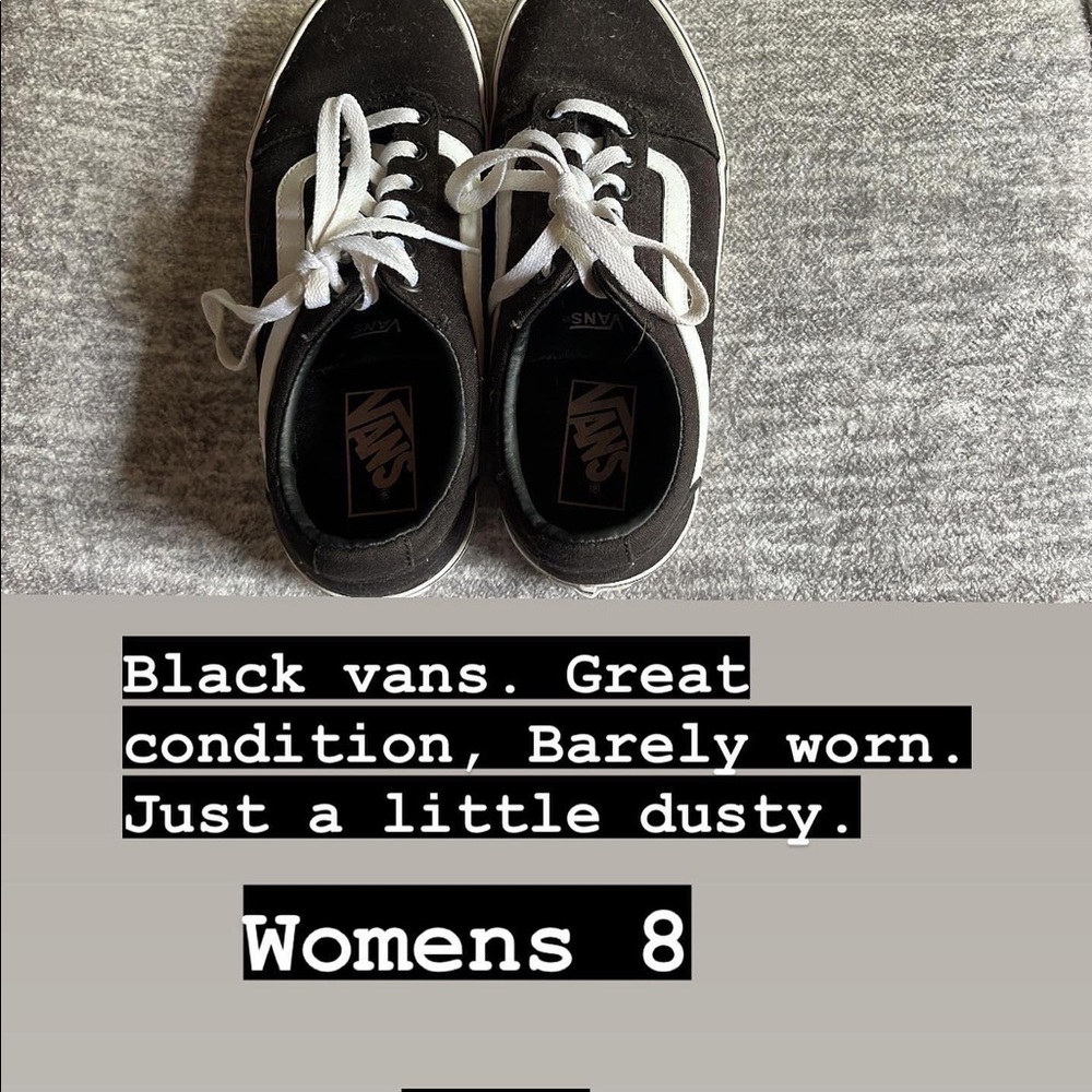 Vans sneakers!